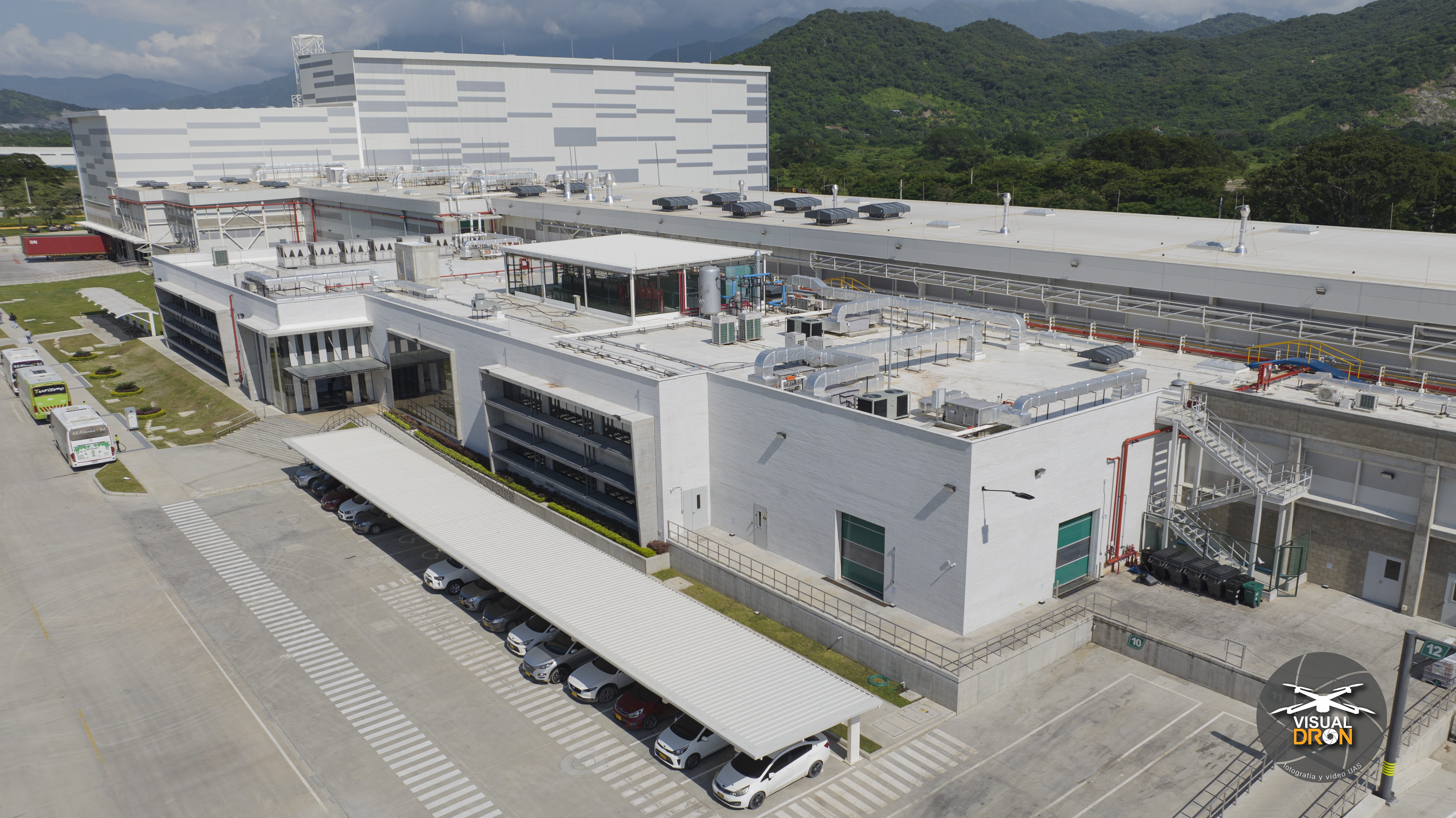 panorámica zona industrial tayrona